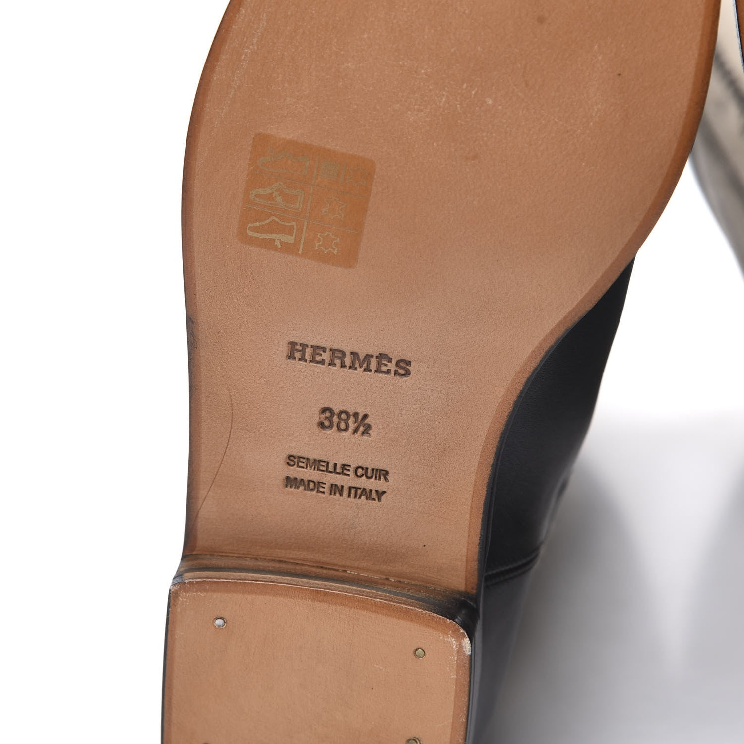 Hermes Box Camp Canvas String Dechainee Kelly Jumping Boots 38.5 Black 6 of 9