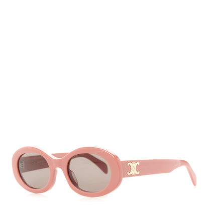 Celine Acetate Triomphe 01 Sunglasses CL 40194U Pink 1 of 7