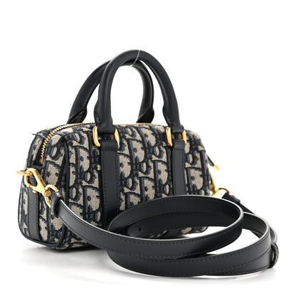 Christian Dior Oblique Nano Groove 17 Bag Blue 5 of 31