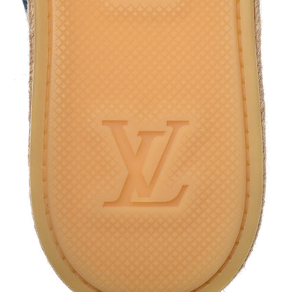 Louis Vuitton Mens Denim Damier Coconut Grove Slip On 11 Marine 6 of 10