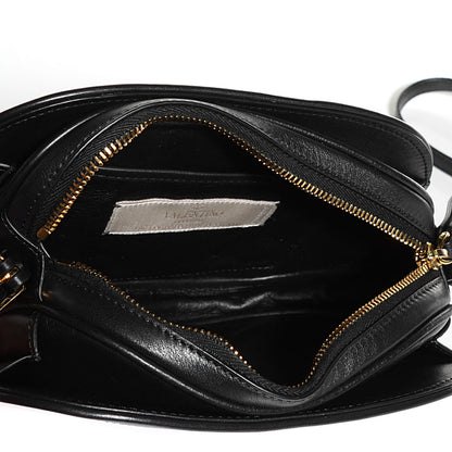 Valentino Garavani Calfskin Small Logo Go Crossbody Bag Black 5 of 8