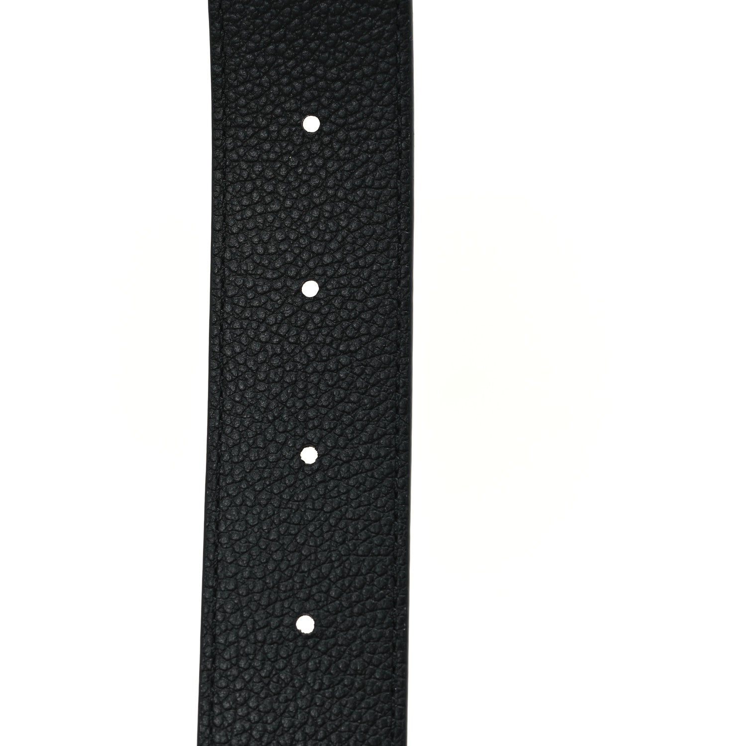 Louis Vuitton Calfskin Monogram 20mm LV Iconic Reversible Belt 95 38 Black 4 of 5