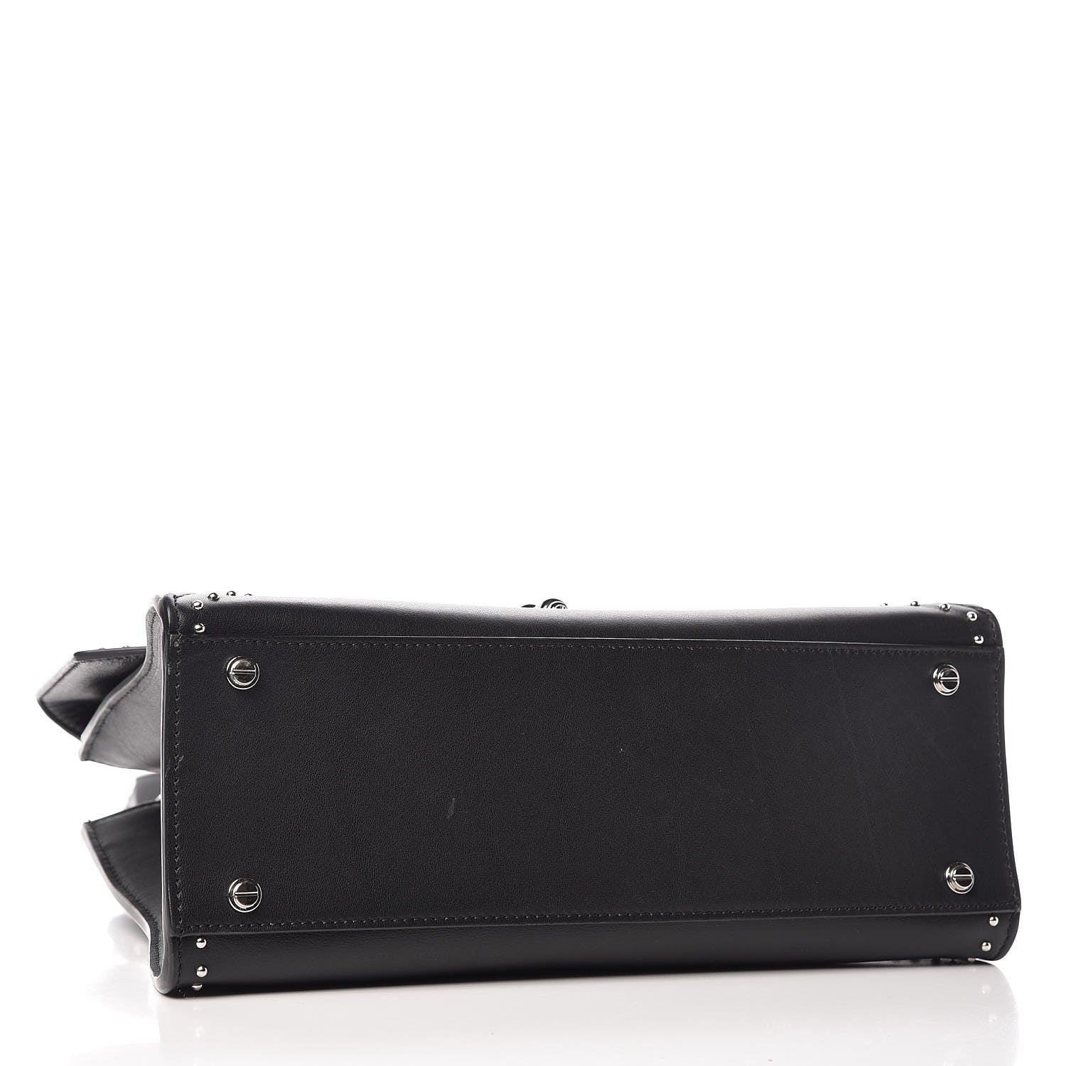 Givenchy Calfskin Studded Small Obsedia Satchel Black 4 of 15