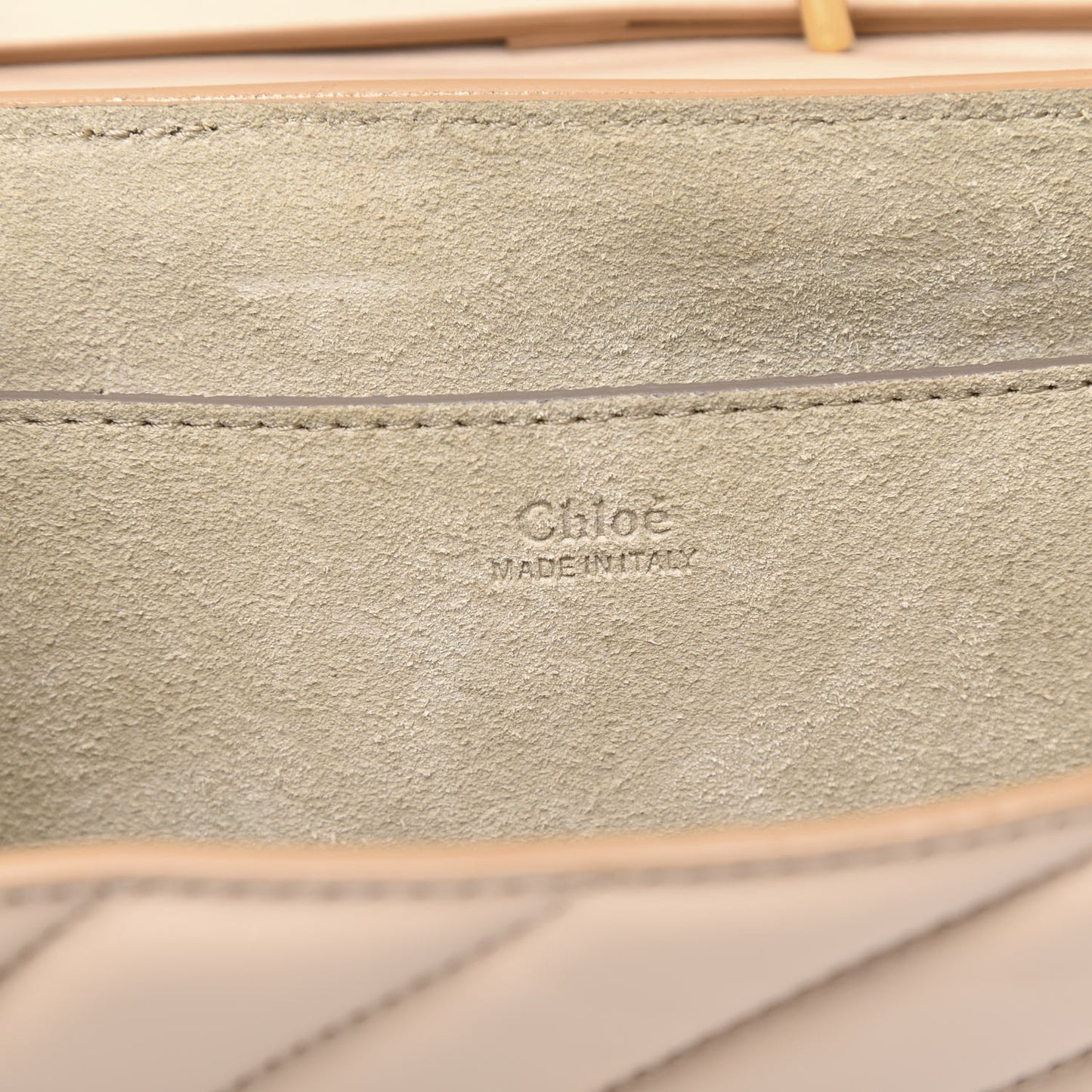 Calfskin Quilted Mini Drew Bijou Shoulder Bag Pearl Beige