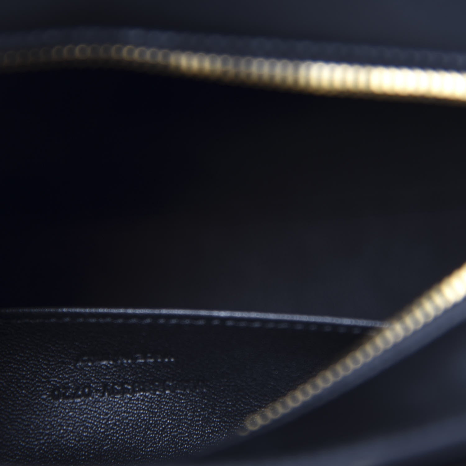 Saint Laurent Calfskin Monogram Baby Cabas Black 8 of 9