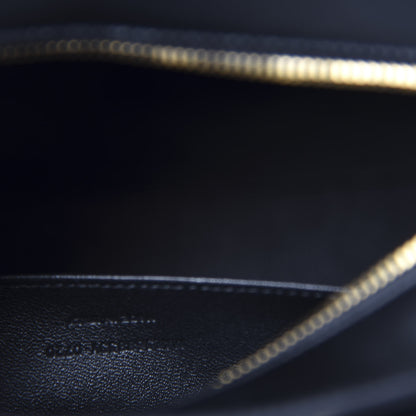 Saint Laurent Calfskin Monogram Baby Cabas Black 8 of 9