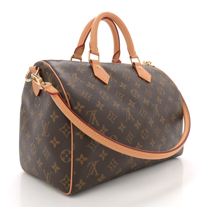 Louis Vuitton Monogram Speedy Soft 30 Crafty Red 3 of 9