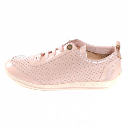 Louis Vuitton Patent Leather Perforated Sneakers 38 Pink 1 of 6