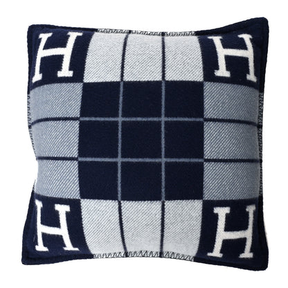 Hermes Wool Cashmere Avalon III Pillow PM Ecru Caban 2 of 3