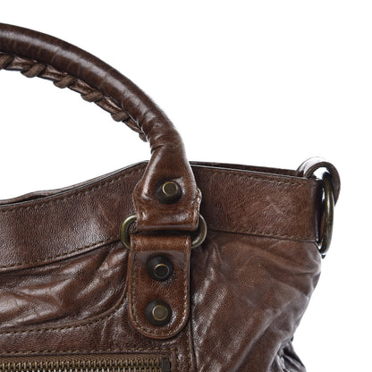Balenciaga Chevre First Olive Brown 11 of 14