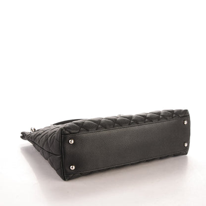 Chanel Caviar Quilted Easy Zip Tote Black 4 of 12