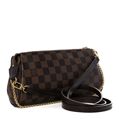Louis Vuitton Damier Ebene Eva Clutch 3 of 20