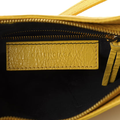 Balenciaga Agneau Classic Gold Hardware Hip Jaune Epi 7 of 9