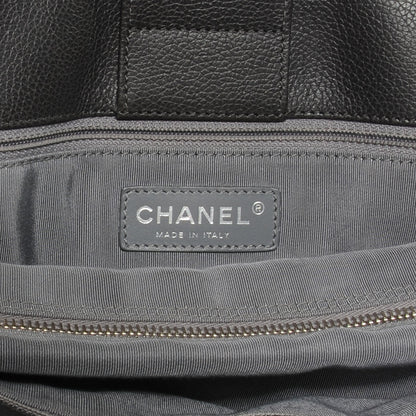 Chanel Calfskin Small Cerf Shopper Tote Dark Grey 6 of 7