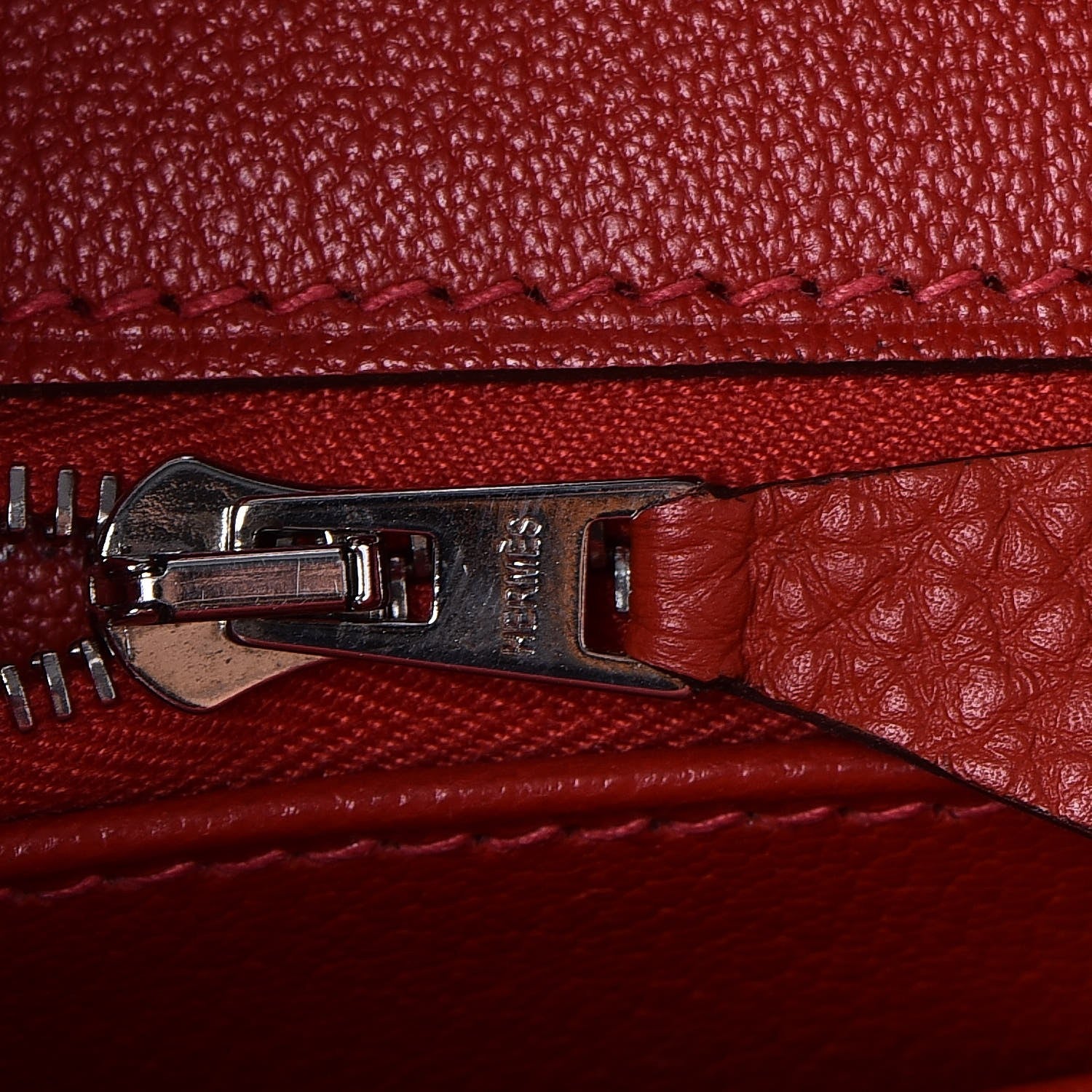Hermes Togo Birkin 35 Rouge Casaque 16 of 29