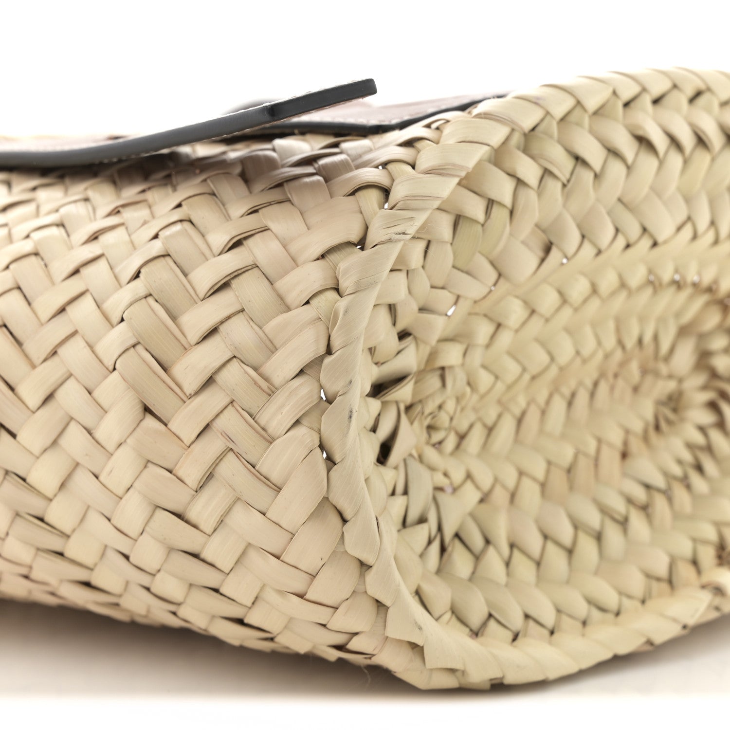 Loewe Raffia Small Basket Tote Bag Natural Tan 8 of 11