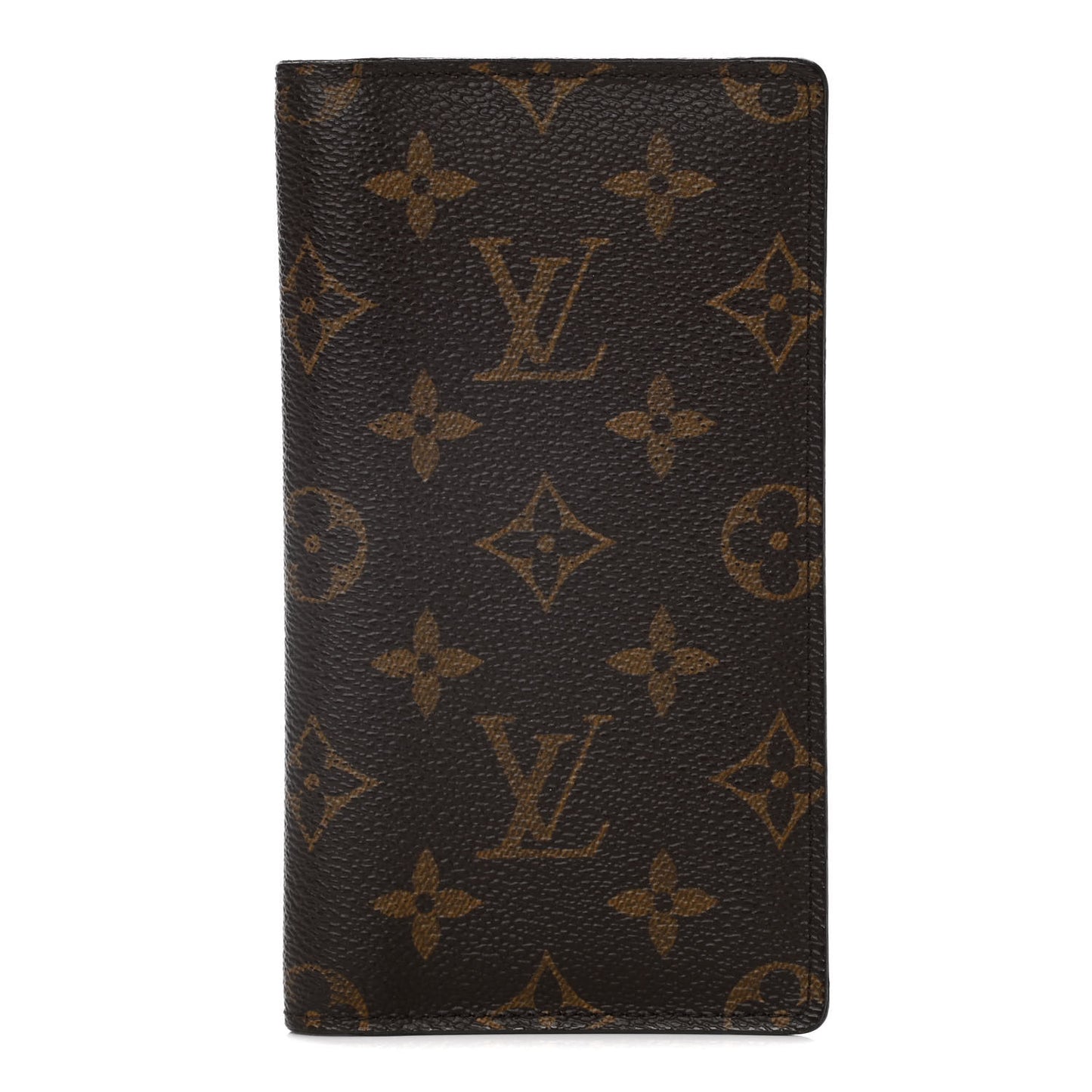 Monogram Checkbook Holder Case Wallet