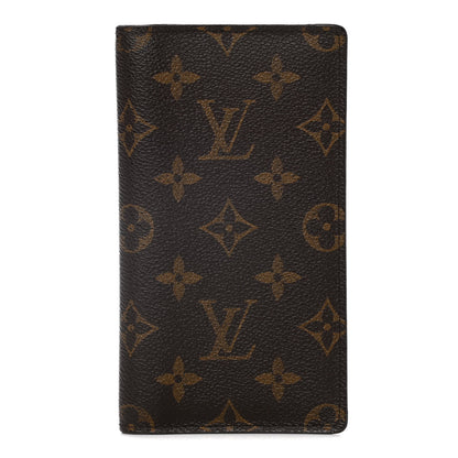 Louis Vuitton Monogram Checkbook Holder Case Wallet 1 of 13