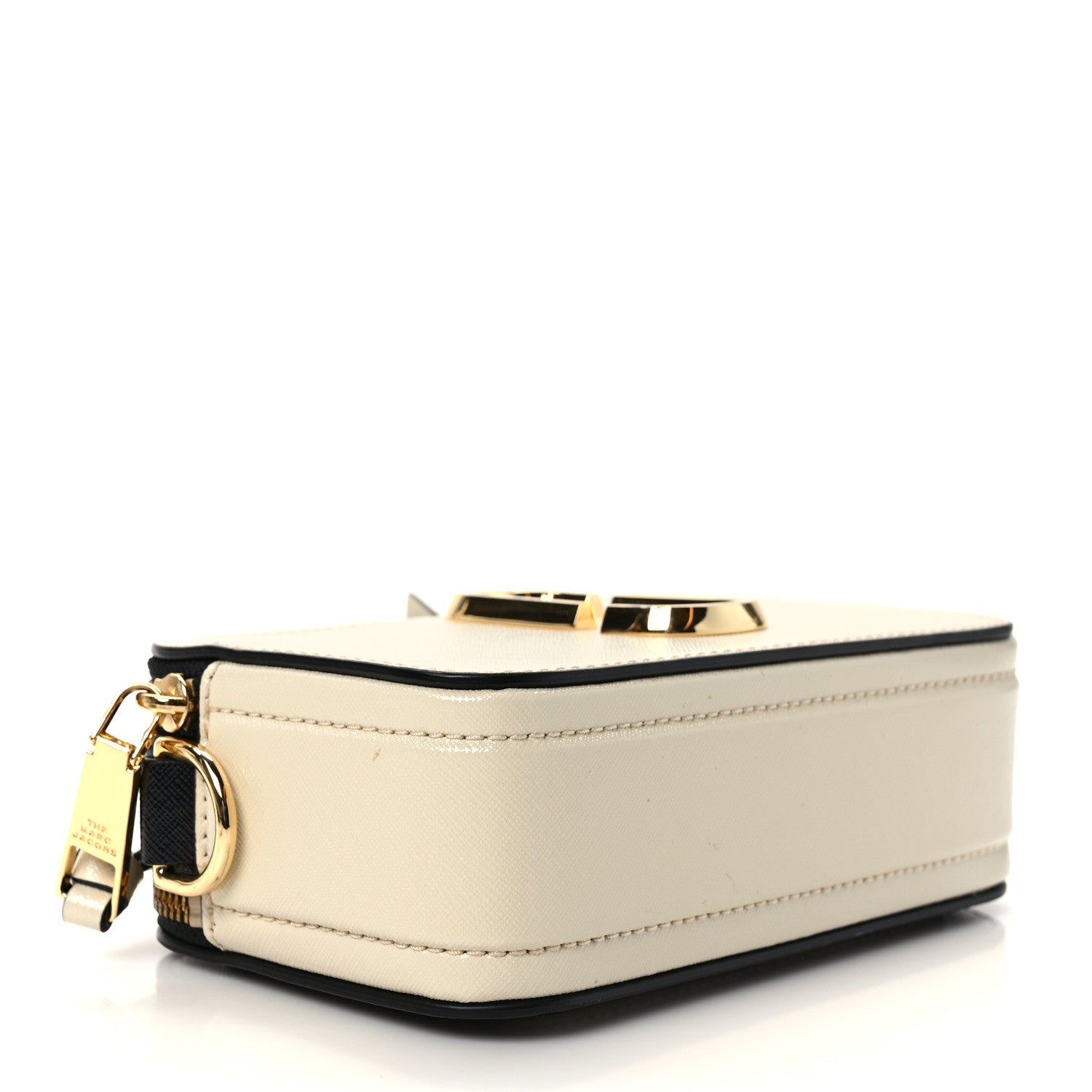 Marc Jacobs Saffiano Small Snapshot Camera Bag New Cloud White Multicolor 4 of 9
