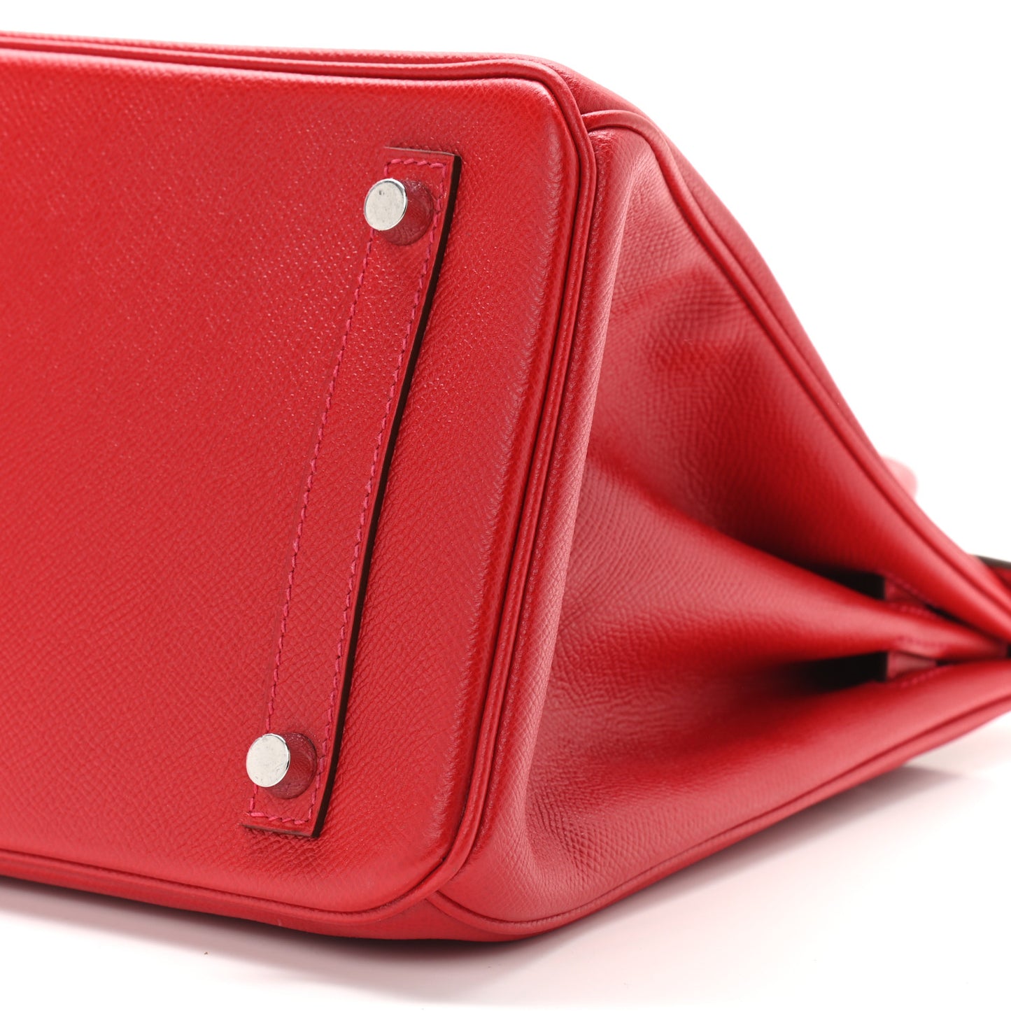 Epsom Birkin 30 Rouge Casaque