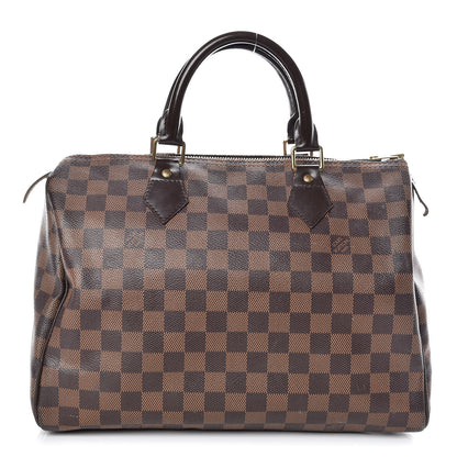 Louis Vuitton Damier Ebene Speedy 30 1 of 17