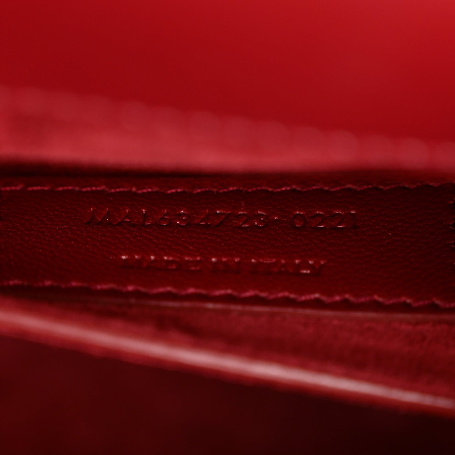 Smooth Calfskin Medium Monogram Sunset Satchel Rouge Opyum
