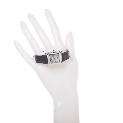 Chopard Stainless Steel Alligator 5 Diamond 23mm Happy Sport Quartz Watch 2 of 14