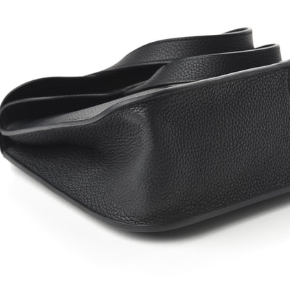 Hermes Taurillon Clemence Halzan 31 GM Black 7 of 11