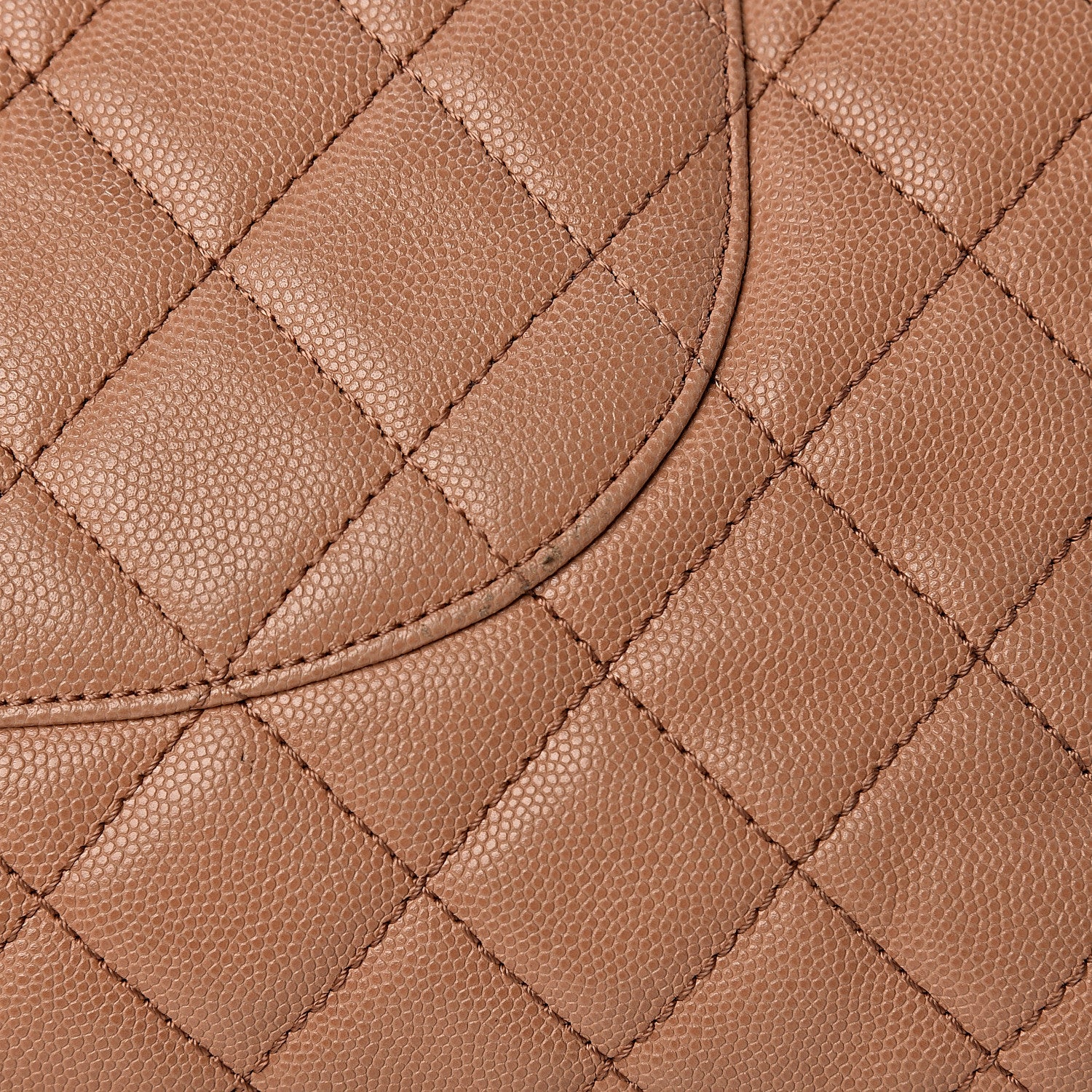 Chanel Caviar Quilted Large Coco Handle Shopping Tote Beige 14 of 16
