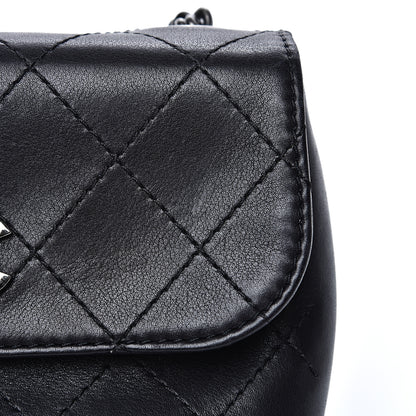 Chanel Calfskin Stitched Small Crossbody Flap Black 14 of 17