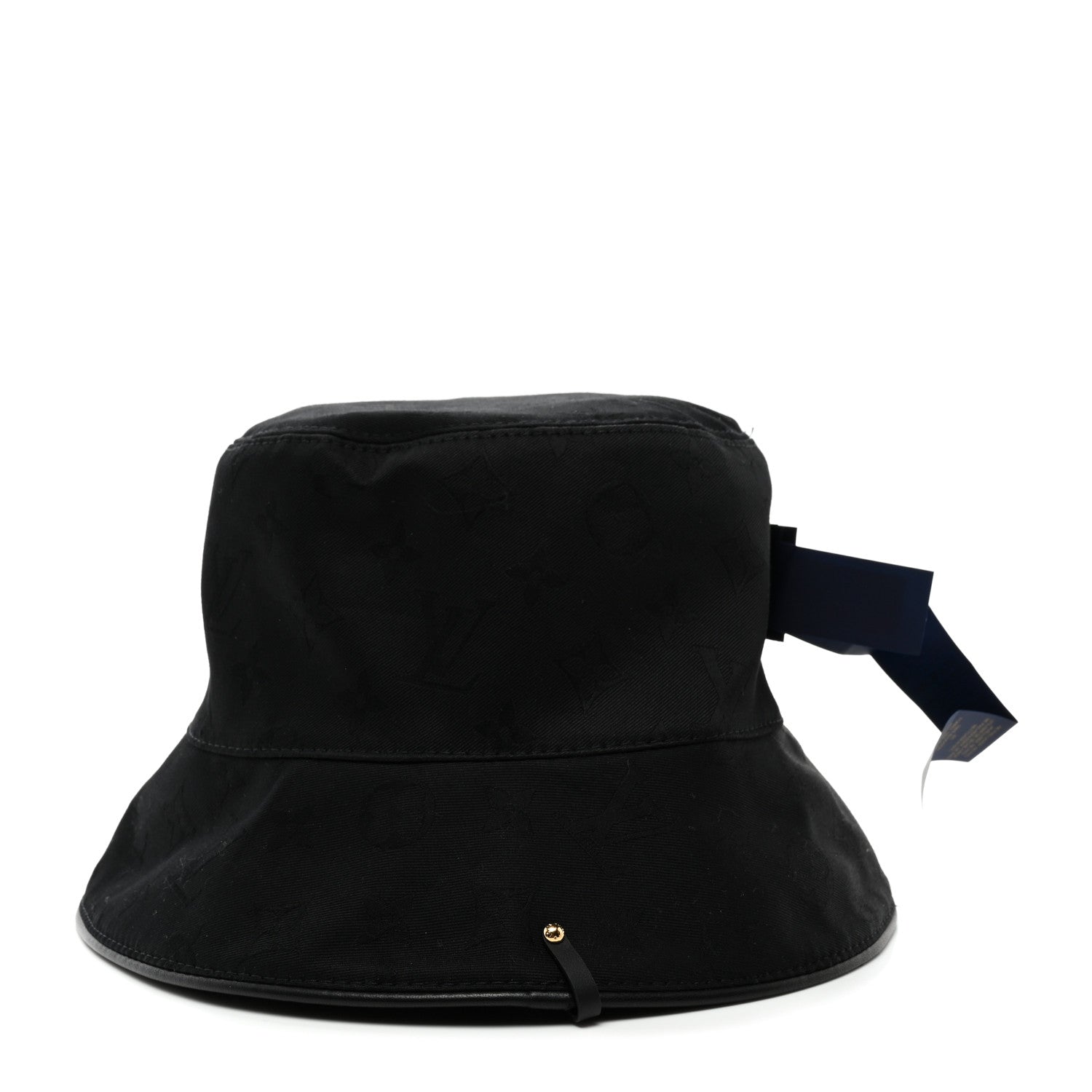 Louis Vuitton LV x YK Monogram Dots Reversible Bucket Hat S Black White 7 of 14