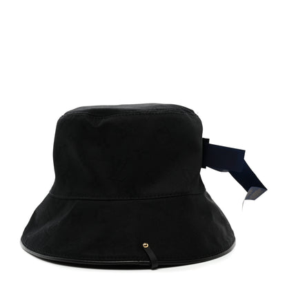 Louis Vuitton LV x YK Monogram Dots Reversible Bucket Hat S Black White 7 of 14