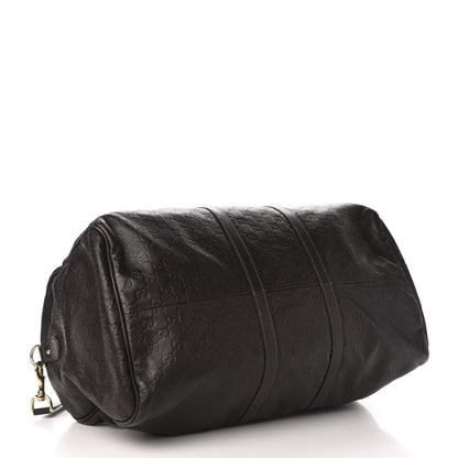 Gucci Guccissima Large Carry On Duffle Chocolate 3 of 15