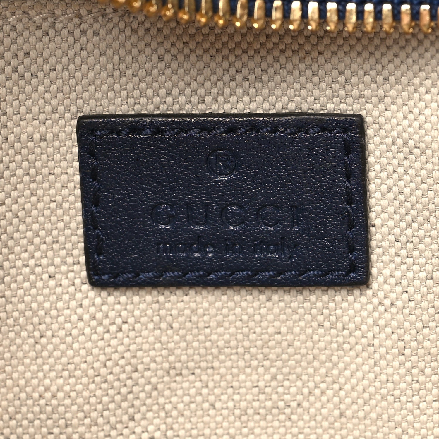 Gucci Sakai Be Green Calfskin Diagonal Stitched Small Blondie Shoulder Bag Blue Agata 6 of 13
