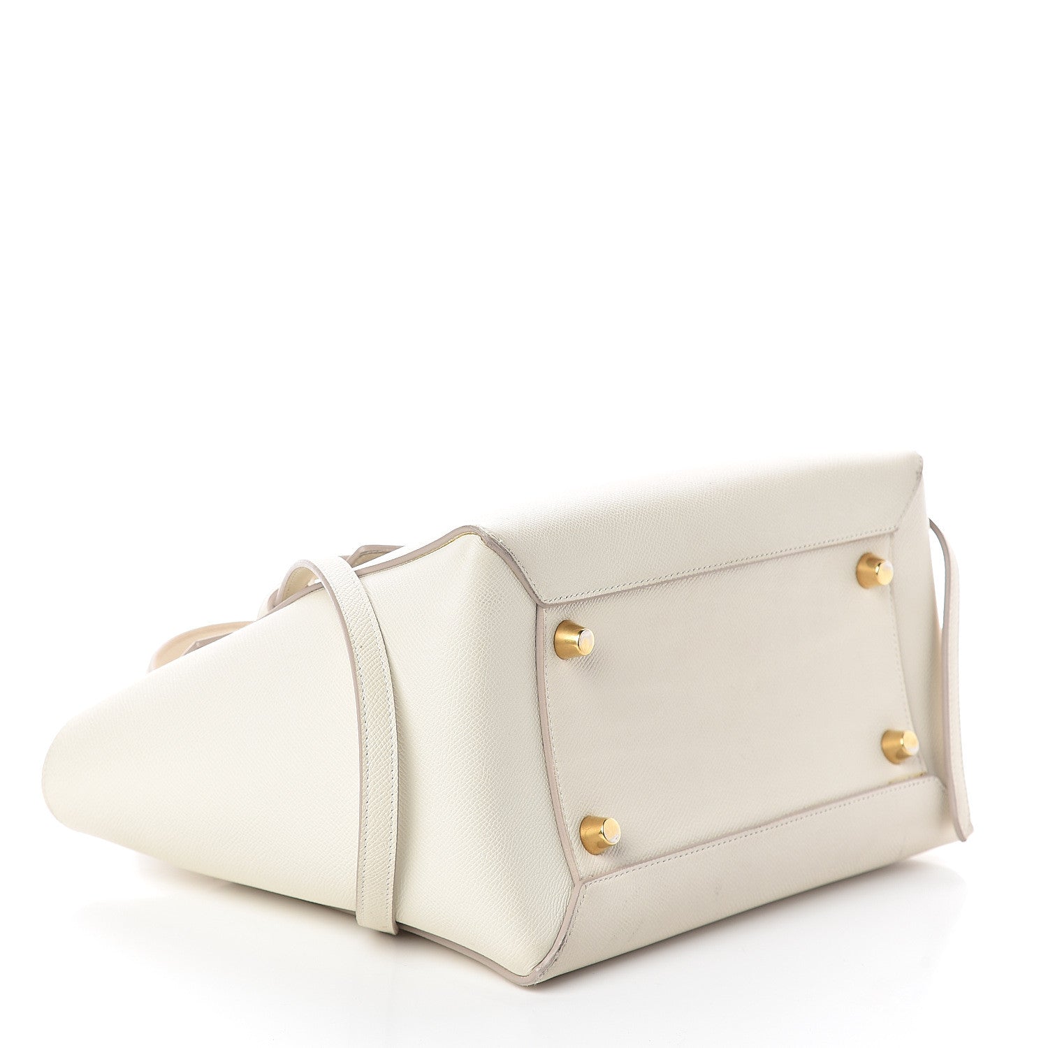 Celine Grained Calfskin Mini Belt Bag White 3 of 8