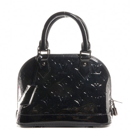 Louis Vuitton Vernis Alma BB Noir Magnetique 1 of 8