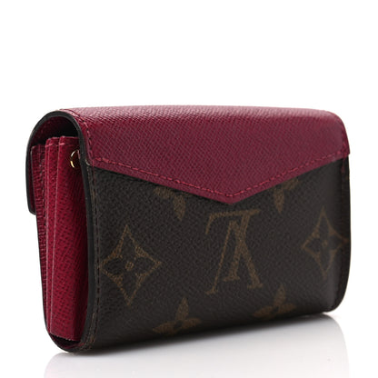 Louis Vuitton Monogram Sarah Multicartes Fuchsia 3 of 7
