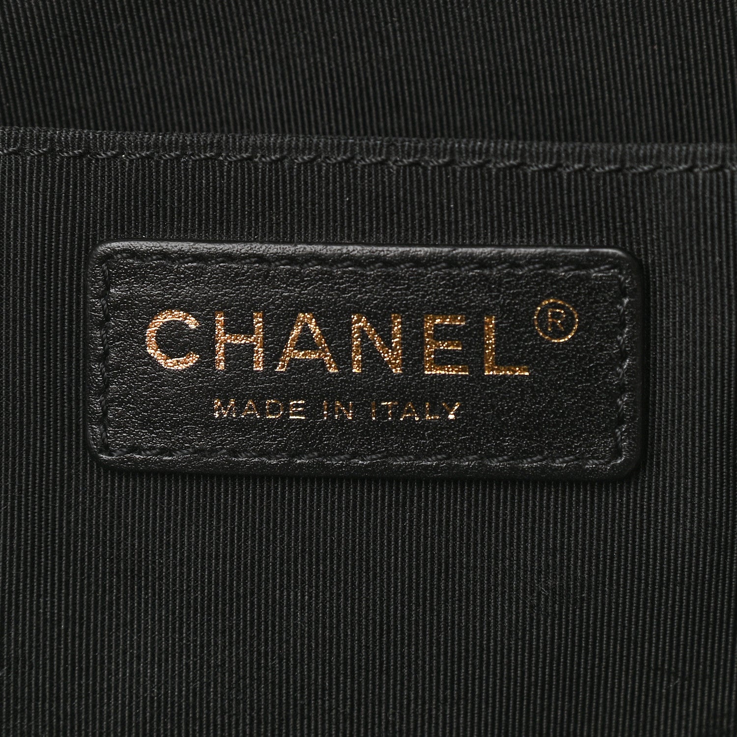 Chanel Calfskin Stitched Chain Top Handle Bucket Bag Black 6 of 9