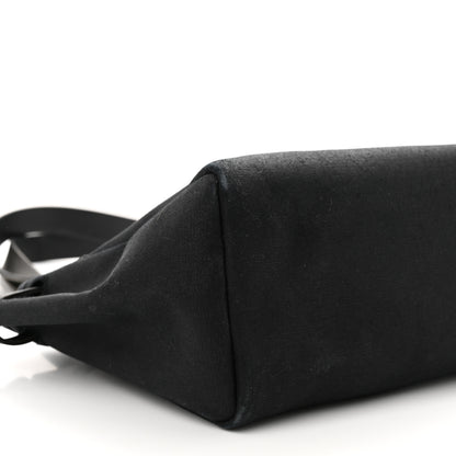 Hermes Toile Vache Hunter Herbag Cabas Black 10 of 14