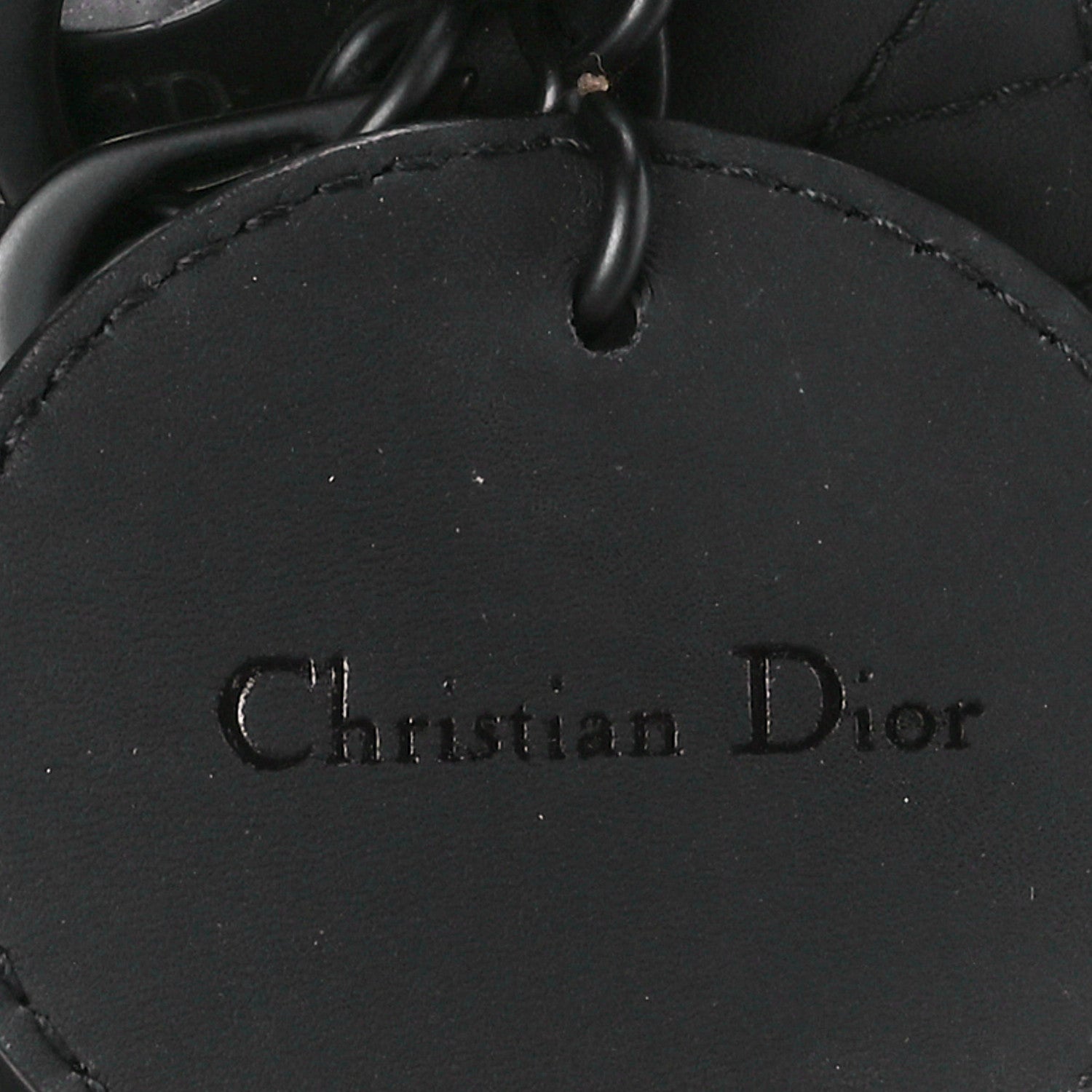 Christian Dior Ultra Matte Calfskin Cannage Large Lady Dior Black 9 of 12