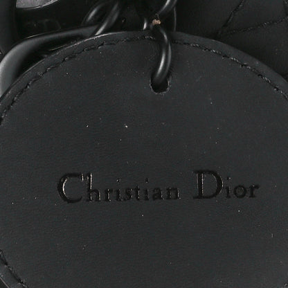 Christian Dior Ultra Matte Calfskin Cannage Large Lady Dior Black 9 of 12