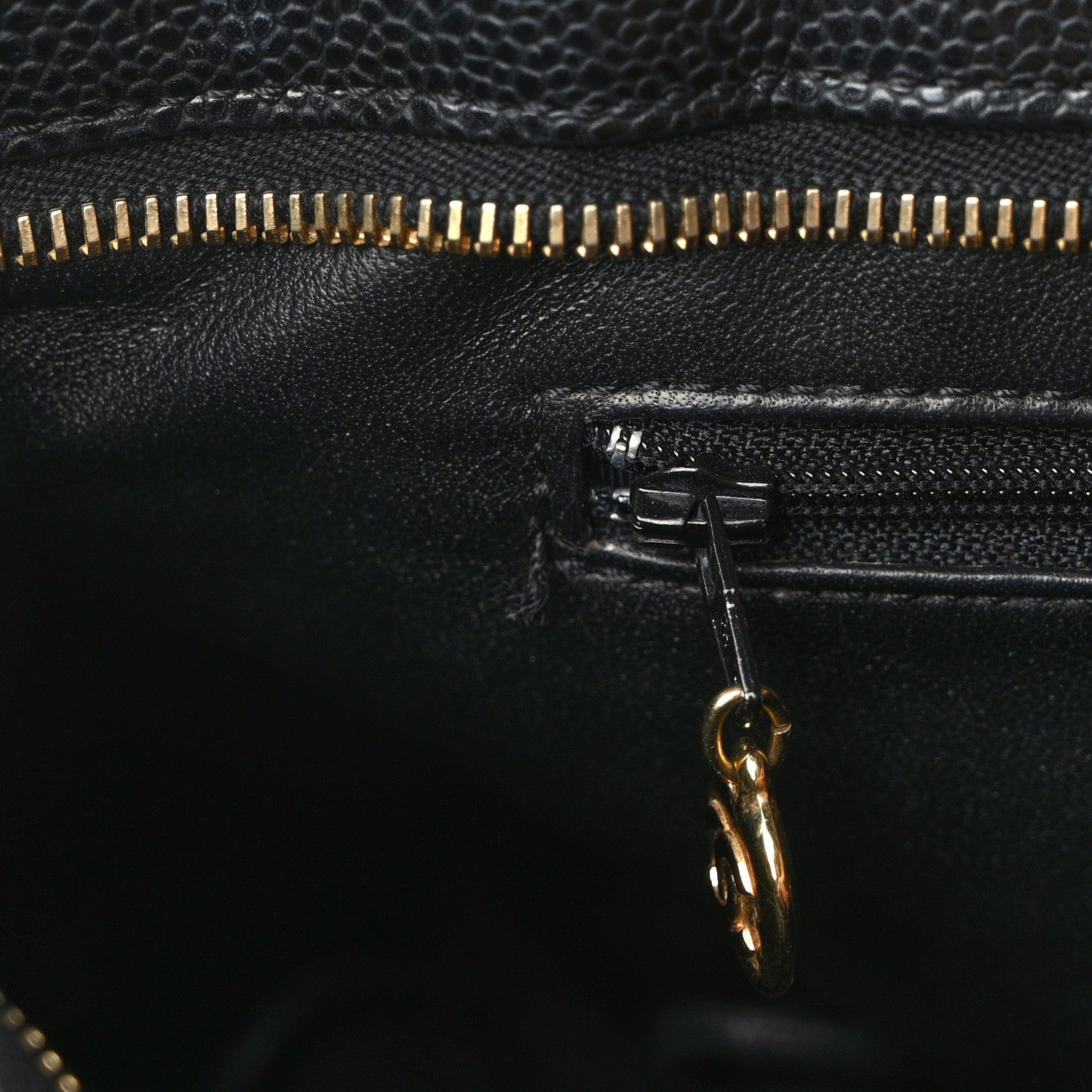 Chanel Caviar Quilted Medallion Tote Black 14 of 14