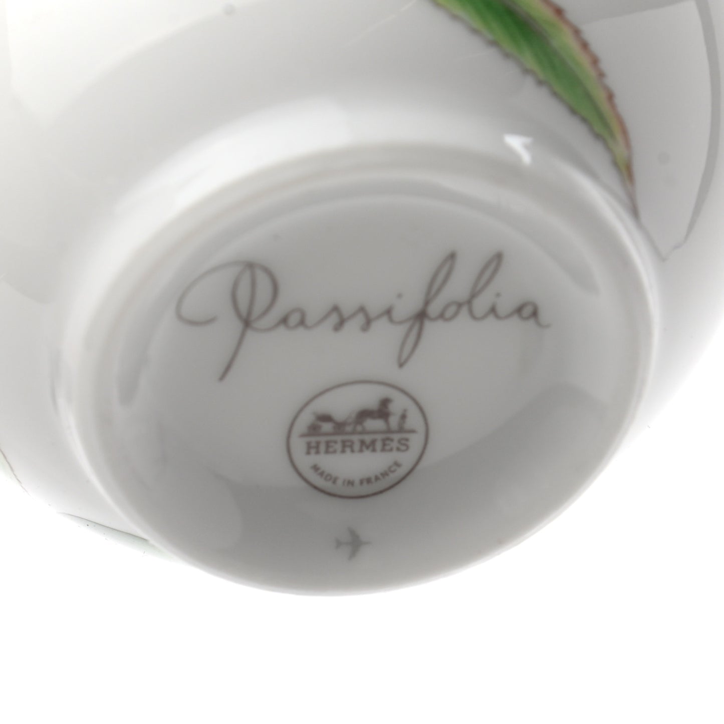 Porcelain Passifolia Coffee Cup And Saucer Set of 2
