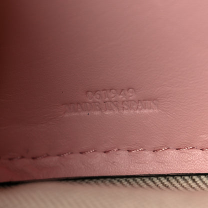 Loewe Nubuck Calfskin Berlingo Shoulder Bag Pink 7 of 16