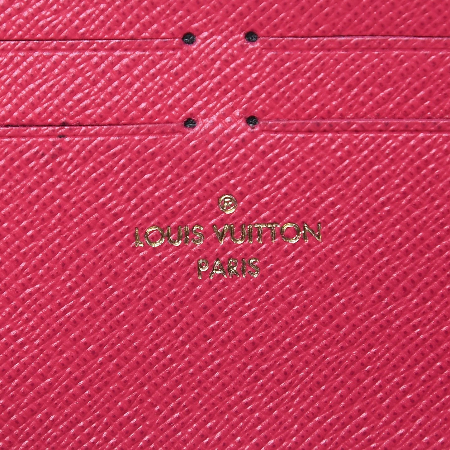 Monogram Clemence Wallet Fuchsia