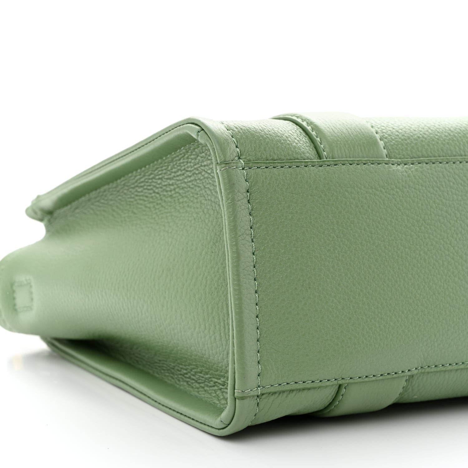 Marc Jacobs Grained Calfskin Small The Tote Bag Aspen Green 9 of 12