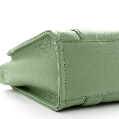 Marc Jacobs Grained Calfskin Small The Tote Bag Aspen Green 9 of 12