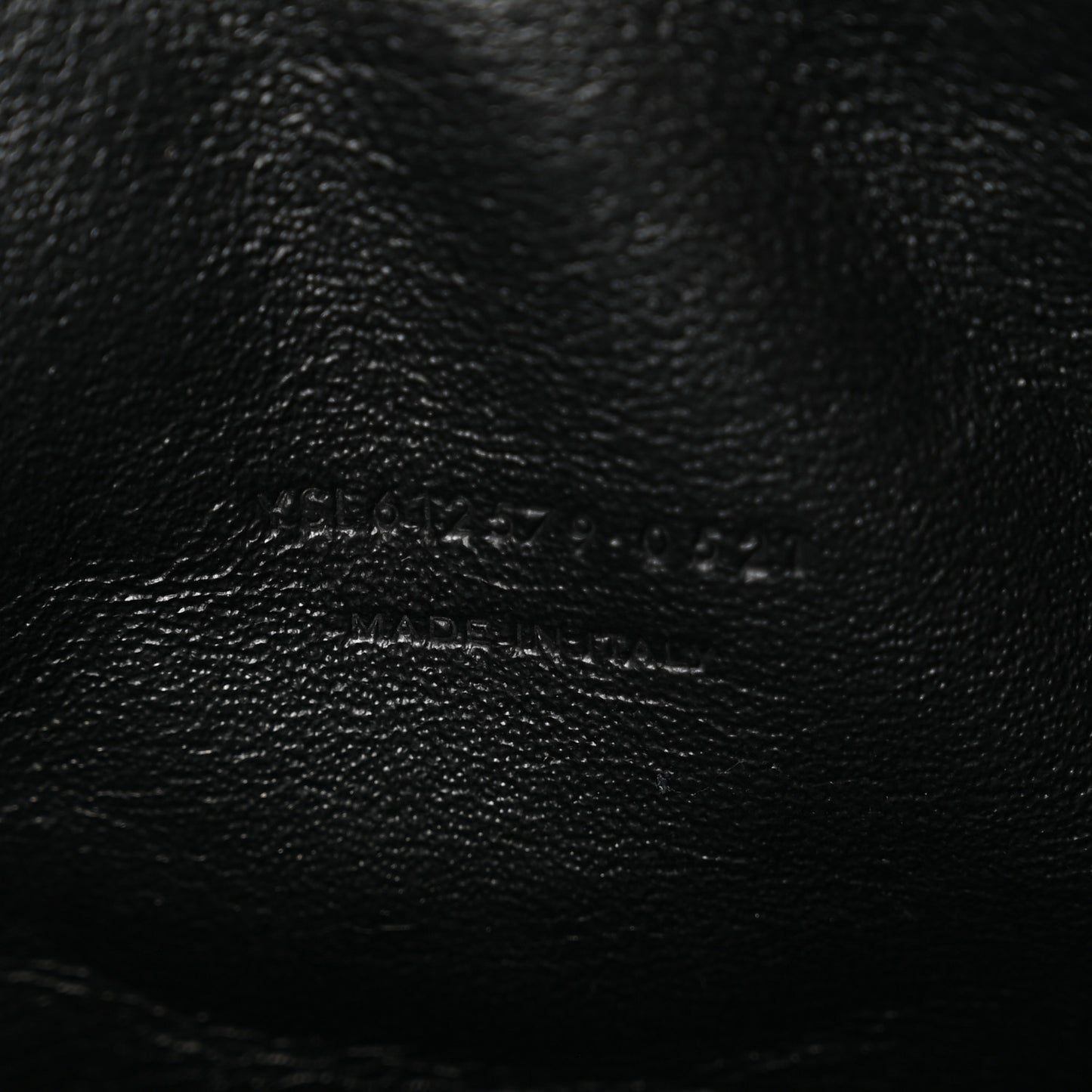 Grain De Poudre Matelasse Monogram Mini Lou Camera Bag Black