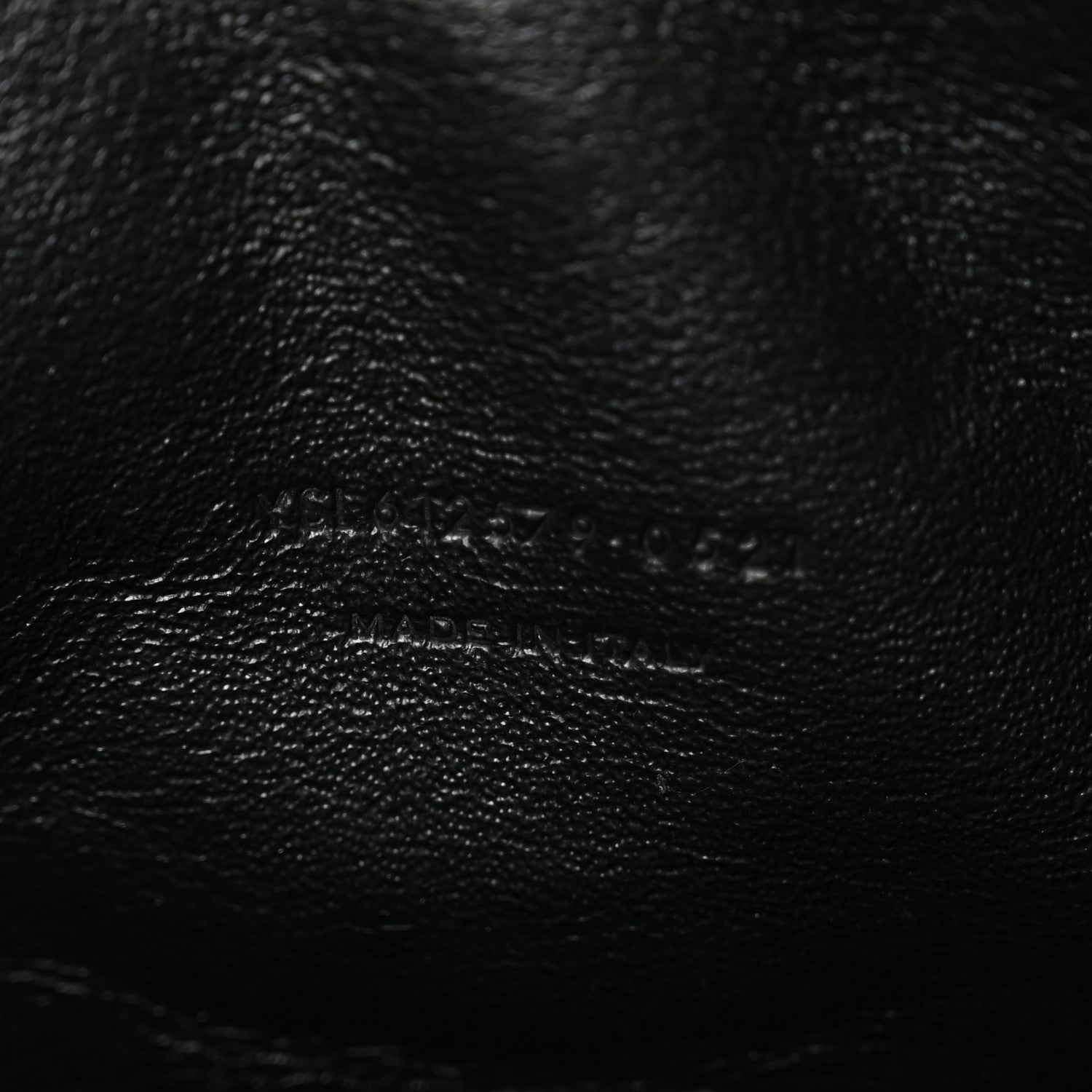 Saint Laurent Grain De Poudre Matelasse Monogram Mini Lou Camera Bag Black 7 of 9