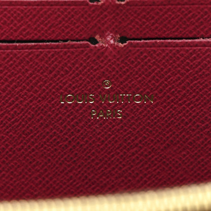 Louis Vuitton Monogram Clemence Wallet Fuchsia 7 of 10